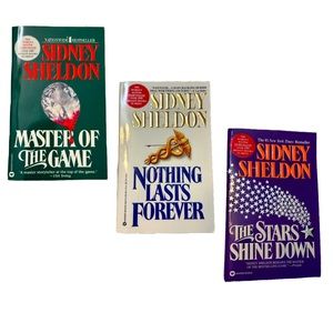 Sydney Sheldon Novel Lot - 3 Total Novels